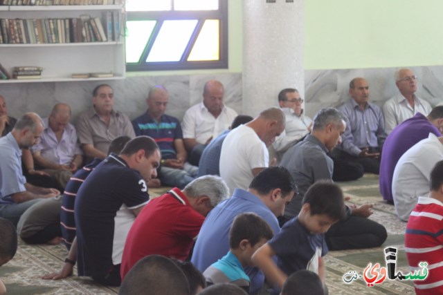 وقائع وشعائر خطبة وصلاة الجمعة من مسجد صلاح الدين